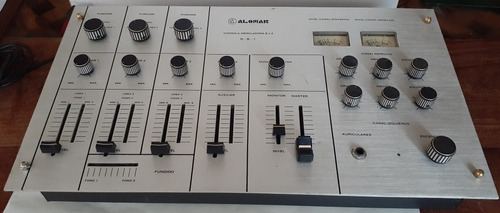 Vintage Consola Mezc 2 X 8 Alomar Puesta A Nevo /alomar. (Usado)