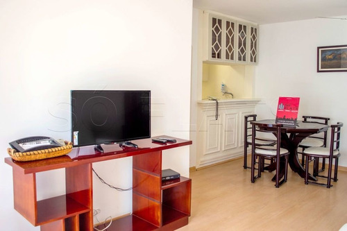 Imagem 2 de 15 de Na Bela Vista, Ótima Opção, Flat De 02 Dorms - Sf27363
