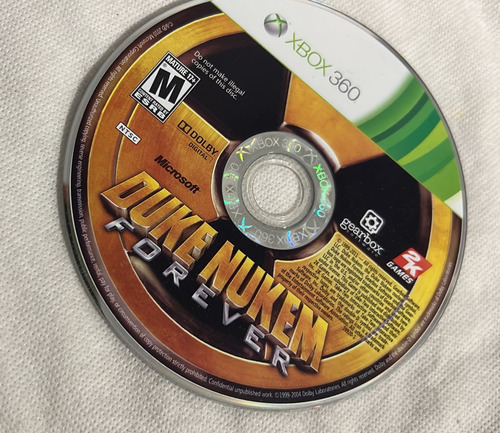 Duke Nukem For Ever Xbox 360