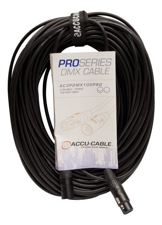 Cable Dmx Pro 100ft Para Adj Products