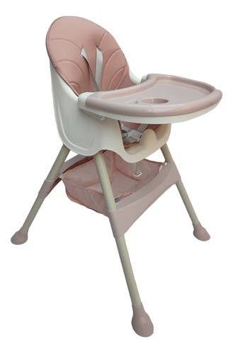 Silla Comedor Portatil Desarmable Bebe 2en1 Tela Impermeable