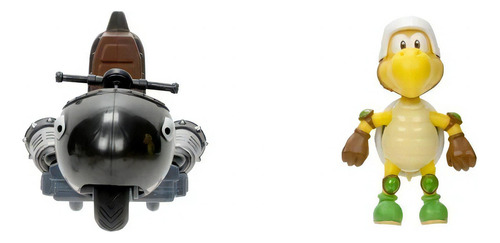 Super Mario Bros. La Pelicula Koopa Troopa Racer Con Figura Negro