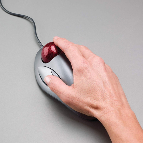 Mouse Trackball Logitech Trackman Marble Gris Gris