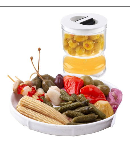 2pcs Pickles De Aceitunas Filtrar El Líquido