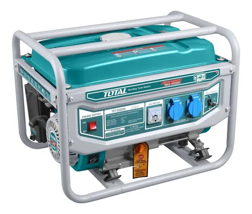 Generador A Nafta Total 3000w Motor 4 Tiempos OHV Tanque 15 Litros Peso 43Kg TP130005