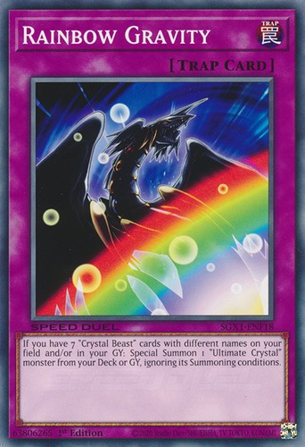 Rainbow Gravity (sgx1-enf18) Yu-gi-oh!