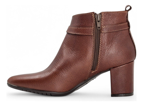 Botas Moda Gravagna Botinetas 1620-25 Cuero Marrón Oxido