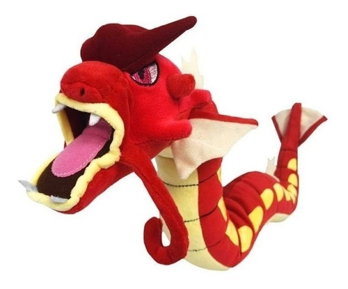 Gyarados Shiny Pelúcia Articulada Orig. Pokémon Center 60cm