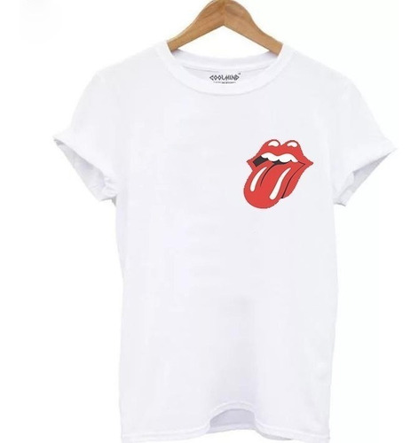 Polera Rolling Stones Logo Unisex Hombre Mujer