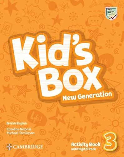 Libro Kid's Box New Generation 3 Activity Book With Digital