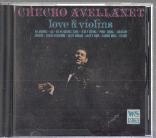Chucho Avellanet. Love Y Violins. Cd Original Usado Qqb.