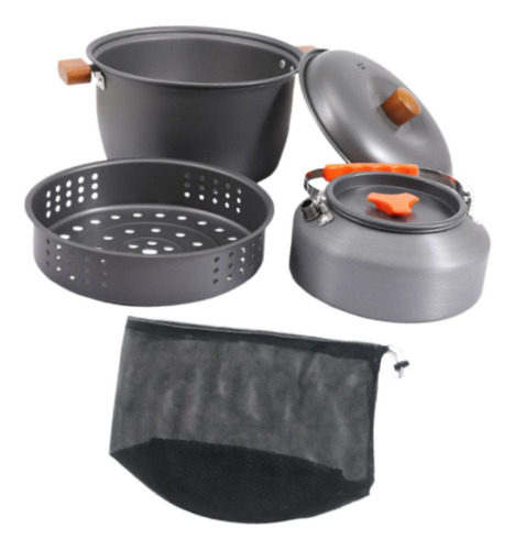 Utensilios De Cocina Para Acampar, Con Cafetera De 1,6l