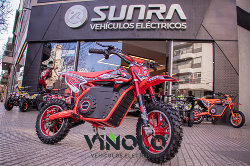 Mini Moto Electrica Ninos Sunra Envios + Casco / E