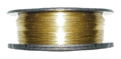 Arame Cabelo De Anjo P/ Artesanato- Ouro Velho- 0.25mm- 50m