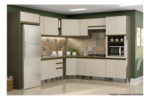 Cozinha Completa Connect 19 Peças Duna/cristal-henn