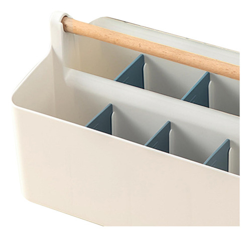 Estuche Organizador De Almacenamiento De Lápices Para Azul