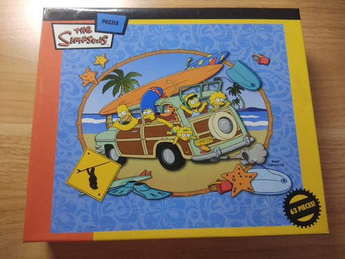 Simpsons 2007 - Puzzle Rompecabezas 63 Piezas (Usado)