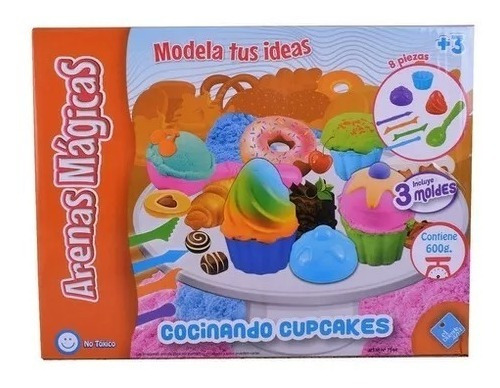 Arenas Mágicas Cocinando Cupcakes Kinética Duende Azul 7544