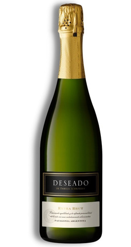 Deseado Vino Espumante Extra Brut 750ml Familia Schroeder