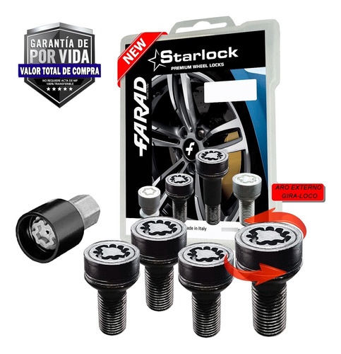 Tuercas Originales Starlock Bmw X1 Envío Gratis