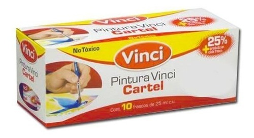 Pintura Vinci Cartel C/10 25ml