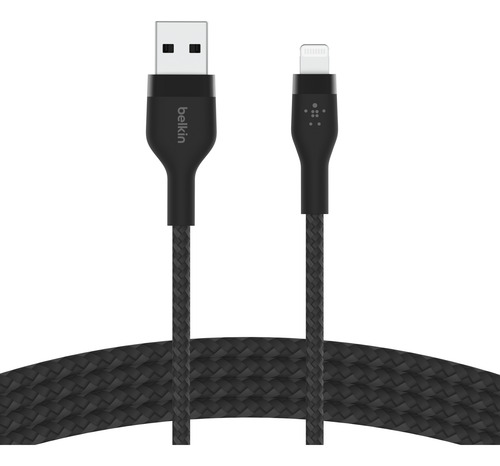 Cable Pro Flex Usb-a A Lightning Negro 1m Negro