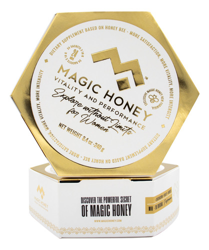 Magic Honey suplemento alimenticio para mujer 24 sachets 240 g