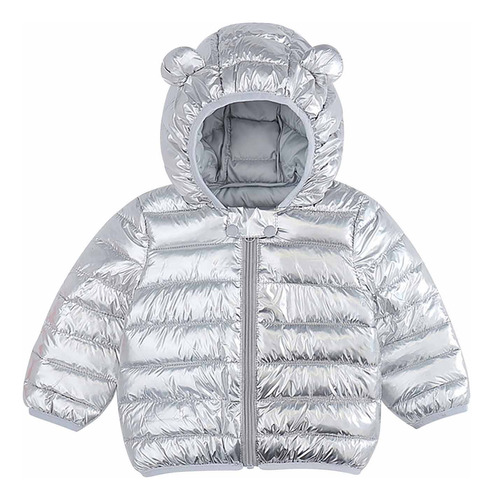 Chaqueta Acolchada De Invierno Para Niños Y Niñas, Chaqueta