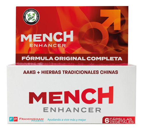 Mench Potenciador Sexual Alta Efectividad - Natural Pack X2