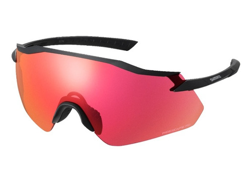 Oculos Equinox4 Shimano Preto Fosco - Lente Ridescape Road