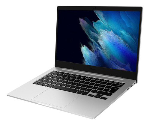 Imagem 3 de 6 de Notebook Samsung Galaxy Book Go prata 14", Qualcomm Snapdragon 7c Gen 2 4GB de RAM 128GB SSD, Qualcomm Adreno 618 1920x1080px Windows 10 Home