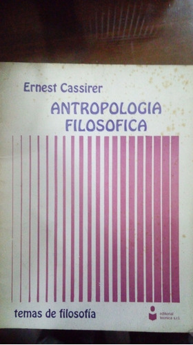 Libro Antropología Filosófica