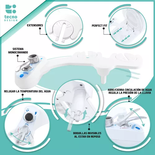 Perera Quintana Sanitarios - Mira lo que tenemos para ofrecerte en PERERA  QUINTANA. - Bidet Para Inodoro Frío Calor Neobidet Dispositivo Grifería -  Neobidet FENIX - Bidet con Sistema Monocomando de AGUA