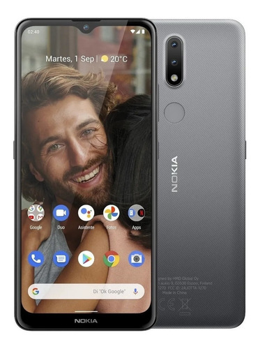 Imagen 1 de 8 de Nokia 24m 64gb 3gb Ram Gris Liberado Refabricado