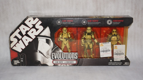 Yz Star Wars Clone Trooper To Stormtrooper Pack Evolutions