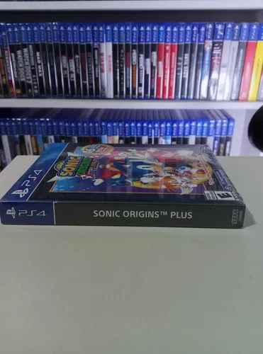 Jogo Ps4 Sonic Origins Plus, Com Luva - Lacrado Eua | Parcelamento