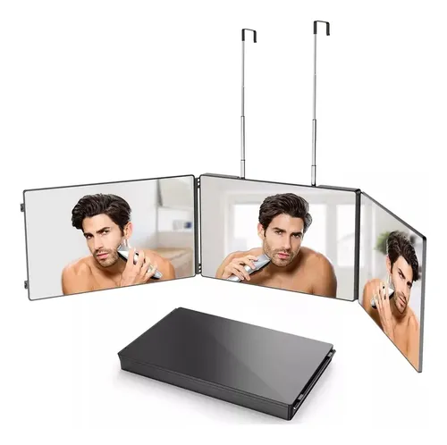 comprar Espejo Tríptico 360 Grados Para Corte De Pelo Estilo