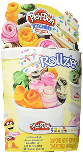 Play-doh Kitchen Creations Rollzies Juego De Helado Enrollad