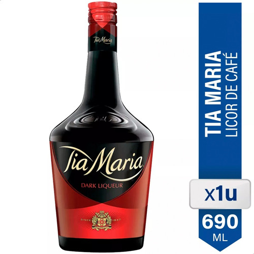 Licor De Cafe Tia Maria 690ml 01almacen Botella Bebidas 