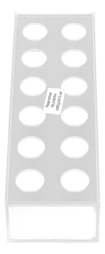 Jarrón De Flores Acrílico Largo Rectangular Transparente Mod