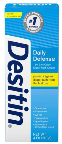 Pomada Creme Desitin Prevenção Assadura Azul 113g Preventivo