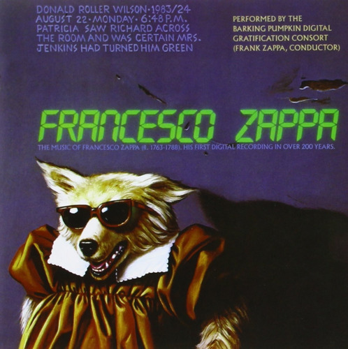 Francesco Zappa Francesco Zappa Cd Nuevo Eu Musicovinyl