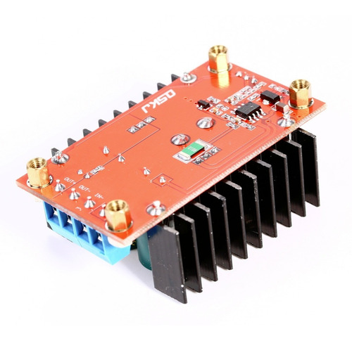Convertidor Dc-dc Boost Elevador Ajustable De 6a 12-35v 150w