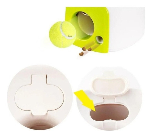 Cw Lazhu Lanzador Automático De Bolas Juguetes Interactivos