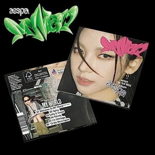 My World The 3rd Mini Album Poster Ver Karina Cover - Aesp