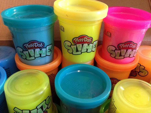 Imagen 9 de 10 de Play-doh Pd Slime Set De 4 Colores Surtidos/cotillon