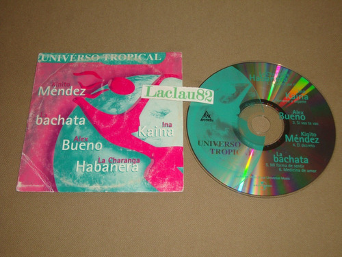 Universo Tropical Alex Bueno Ina Kaina Kinit Cd Promo Single