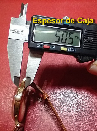 Imagen 7 de 9 de Reloj Omega Oro Cal265 Cuerda Tresor 1954 Original Impecable