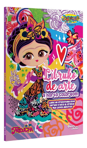 Libro Friducha De Arte Y Harto Coloreo Distroller Planeta