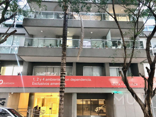 Quesada 2400. Nuñez. Monoambiente Totalmente Equipado Y Amoblado En Edificio Con Full Amenities